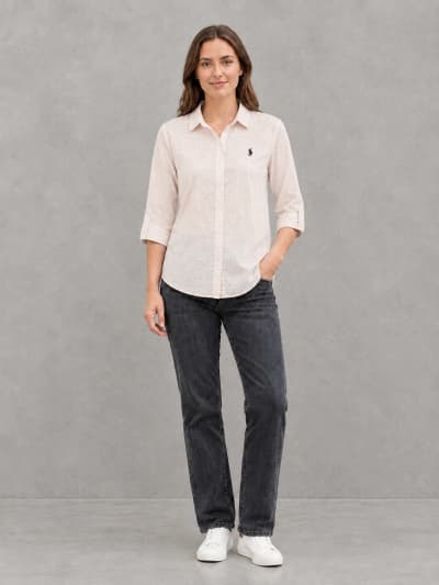 Blush pink shirt
